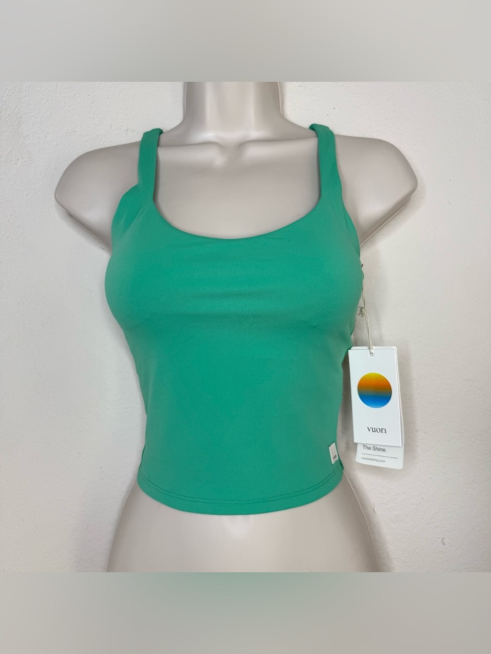 NWT Vuori Women’s SL Dynamic Tank Light Bergamot VW1236 Women's Size XXS